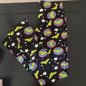 DC Comics Black Superhero Leggings for Kids